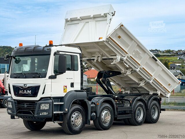 Kipper LKW MAN TGS 35.420 KIPPER 6,00 m + BORDMATIC * 8x4