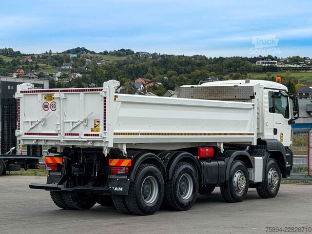 Kipper LKW MAN TGS 35.420 KIPPER 6,00 m + BORDMATIC * 8x4