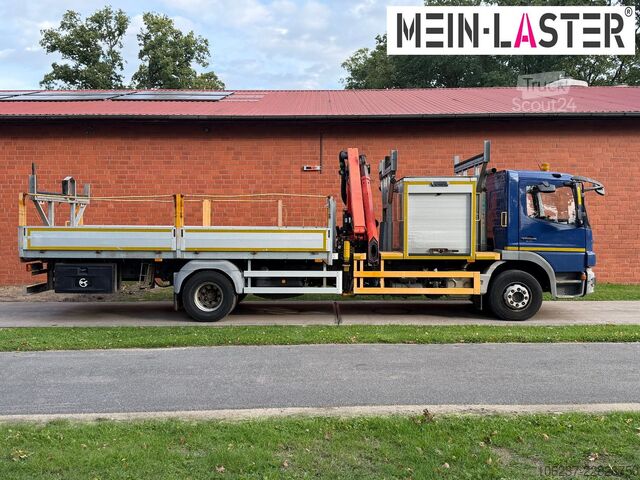 Lastbilmonteret kran MERCEDES-BENZ 1523 Atego  PK 12001  19m Funk 62.706 km
