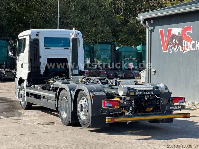 Abrollkipper MAN TGS 26.520 Lenk-/Lift Meiller Abroller 3X Vorh.