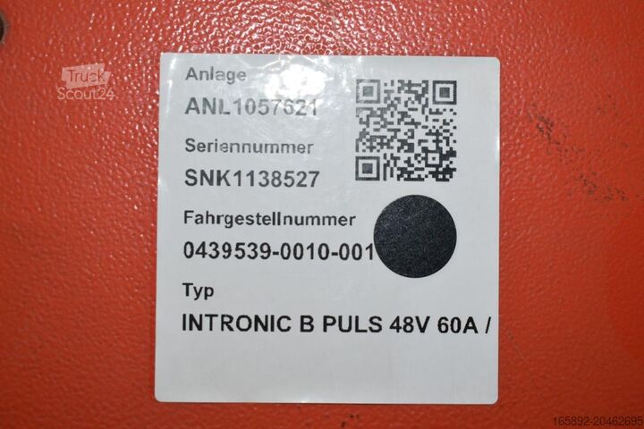 Forklift aküsü INDUSTRIE AUTOMATION INTRONIC B PULS 48V 60A