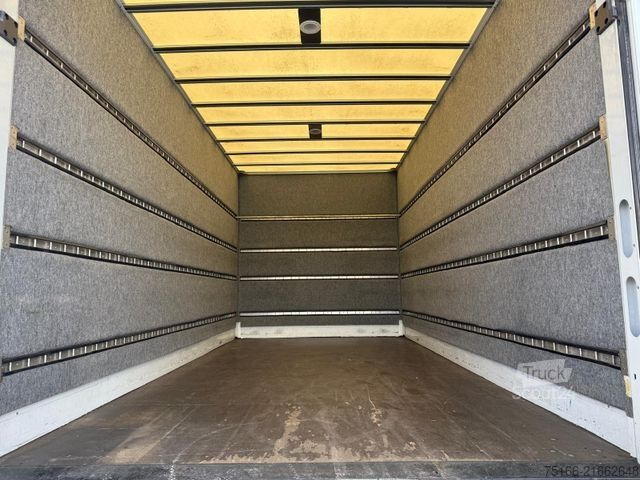 Autocarro con cassone MERCEDES-BENZ ATEGO 818 / 918 L Koffer 5,10 m LBW 1 T*EURO 6 D