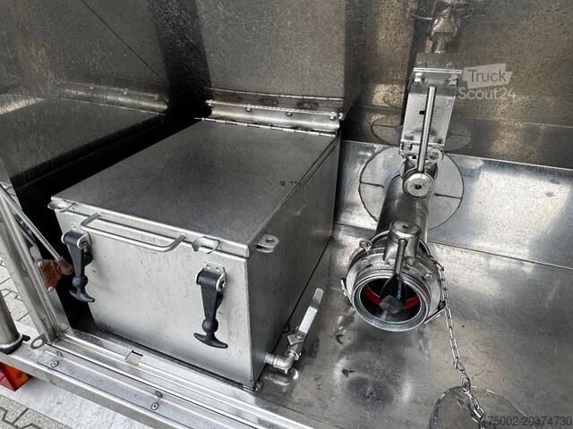 Food tanker Van Hool LEBENSMITTEL / RVS Rahmen / Leergewicht: 5.860k...