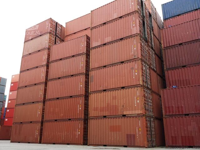 Container de transport maritim  20' DV used sea container Depot Livorno