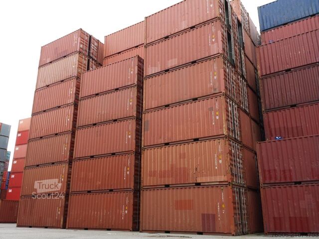 Container de transport maritim  20' DV used sea container Depot Livorno