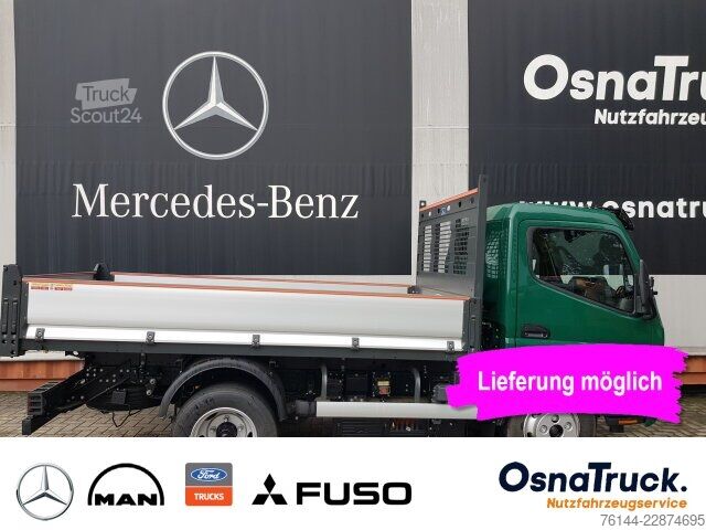 Camion ribaltabile trilaterale FUSO Canter 4C15e Hinterkipper Klima, Kamera, AHK