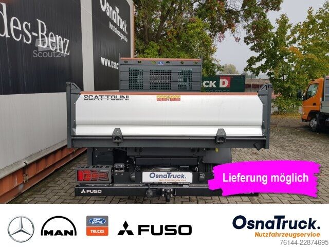 Camion ribaltabile trilaterale FUSO Canter 4C15e Hinterkipper Klima, Kamera, AHK