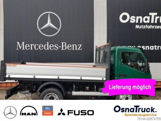 Camion ribaltabile trilaterale Mitsubishi Canter 4C15e Hinterkipper Klima, Kamera, AHK