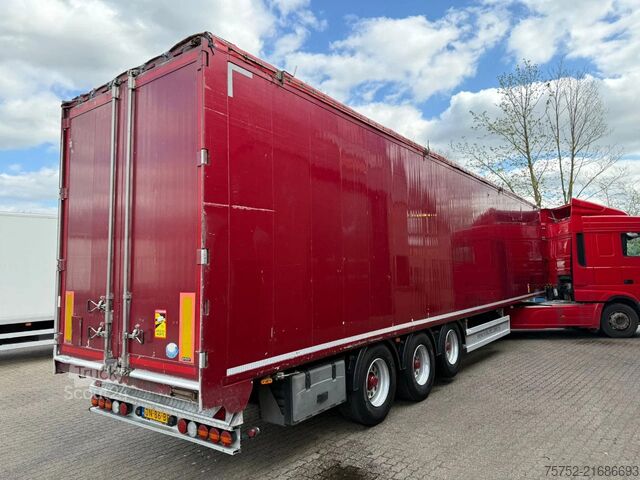 Bevægeligt gulv Kraker CF200 CF-200 92m3 Liftas Trommelrem Wabco NL Tr...