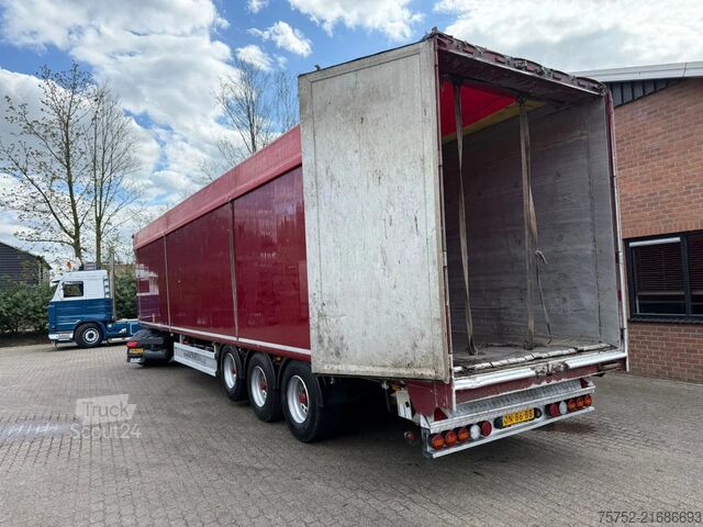 Bevægeligt gulv Kraker CF200 CF-200 92m3 Liftas Trommelrem Wabco NL Tr...