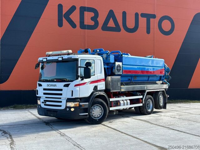 Dulkių siurblys Scania P 400 6x2*4 Korp&Son ADR tank 13000 l ( 3000+10...