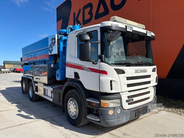 Dulkių siurblys Scania P 400 6x2*4 Korp&Son ADR tank 13000 l ( 3000+10...