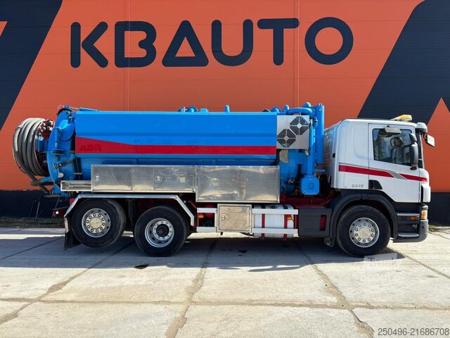 Dulkių siurblys Scania P 400 6x2*4 Korp&Son ADR tank 13000 l ( 3000+10...