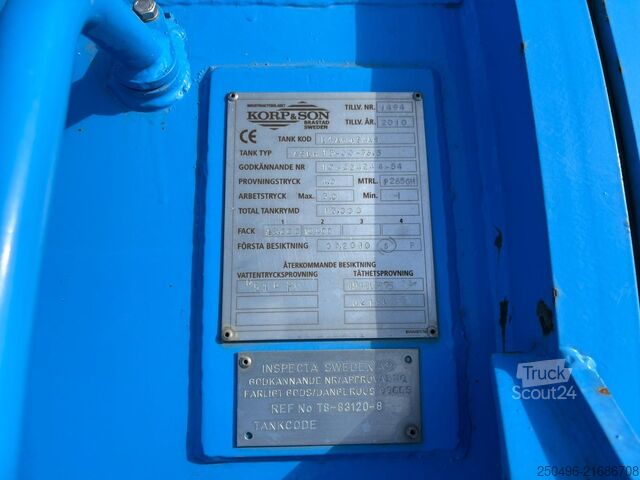 Dulkių siurblys Scania P 400 6x2*4 Korp&Son ADR tank 13000 l ( 3000+10...