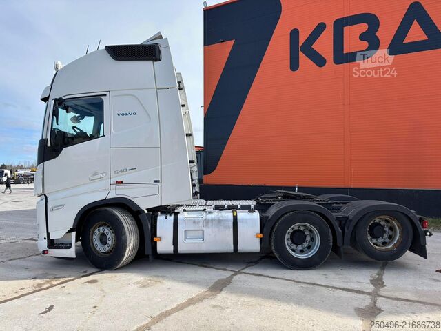 Standard traktor Volvo FH 540 6x2 GLOBE XL / RETARDER / DOUBLE BOGIE