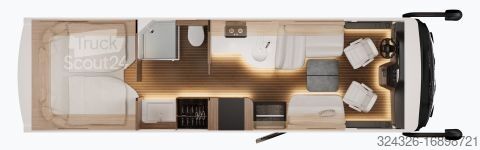 Autorulotă integrată Concorde Carver 850 LI *NEUER GRUNDRISS*GSRII