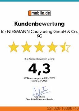 Integriertes Wohnmobil Concorde Liner 990 GI CL*Zeder/Highgloss*Vanille