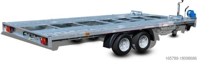 Autotransporter Anhänger WOERMANN Road-Mexx 2740/200 mech.