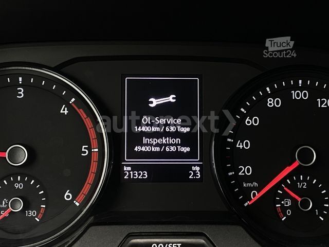 Truck-mounted crane van VOLKSWAGEN Crafter 35 Maxi Doka *HIAB Kran 995kg* AHK 3,0t