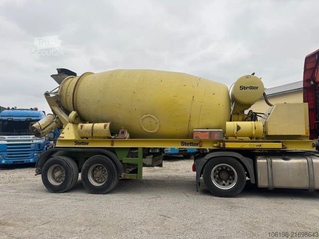 Semiremorcă  SAM 18Sh10. Betonmischer. Stetter