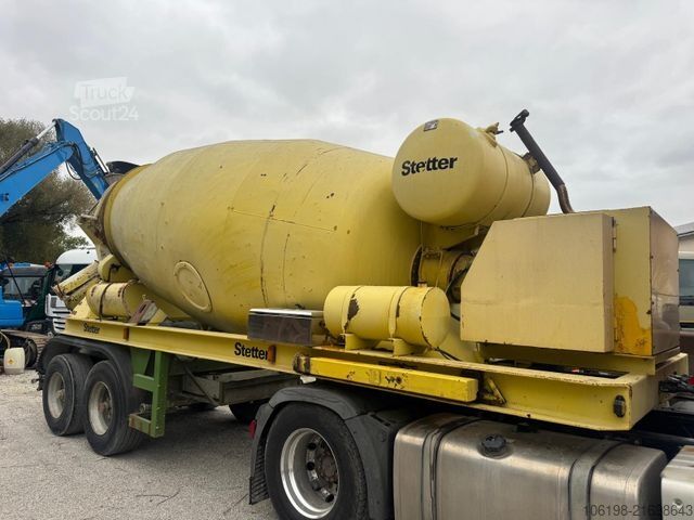 Semiremorcă  SAM 18Sh10. Betonmischer. Stetter