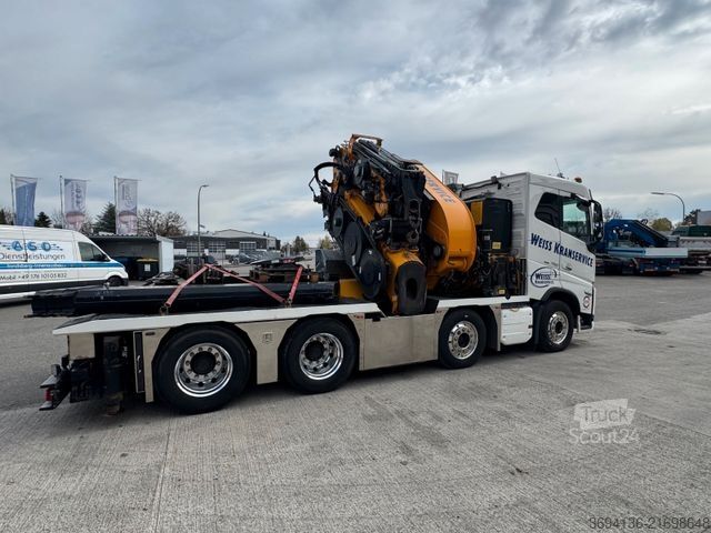 Grúa montada en camión VOLVO FH750 8x4 Effer 2055 8s-Jib6S Heavy Duty