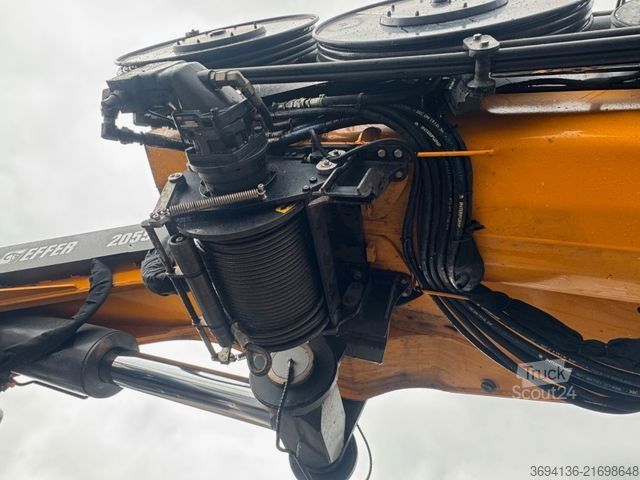 Grúa montada en camión VOLVO FH750 8x4 Effer 2055 8s-Jib6S Heavy Duty