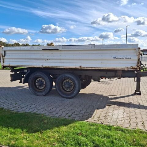Tresidet tipvognstrailer BLOMENRÖHR SDAH Tandem Dreiseitenkipper 3-Seiten Kipper