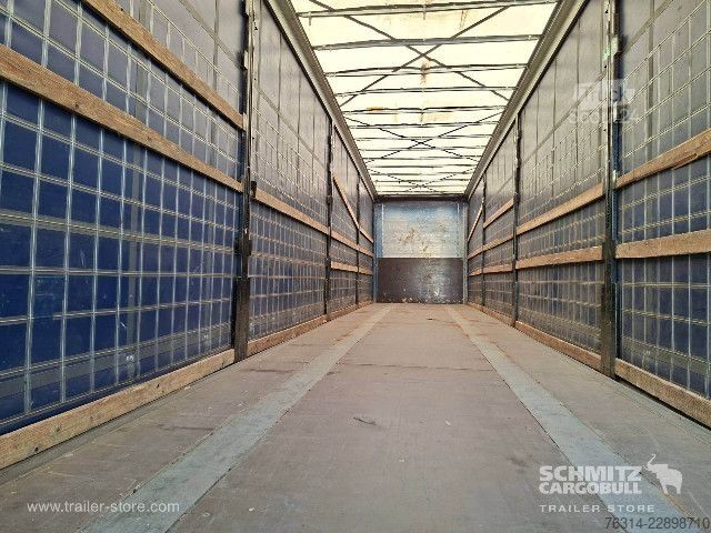 Atvira puspriekabė su tentu Kögel Curtainsider Mega