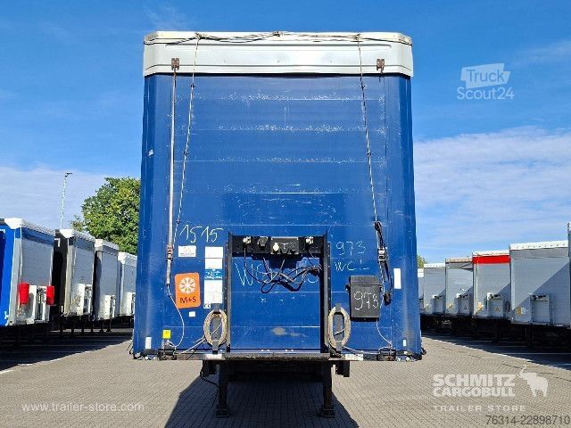 Atvira puspriekabė su tentu Kögel Curtainsider Mega