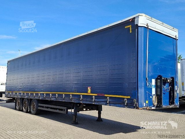 Atvira puspriekabė su tentu Kögel Curtainsider Mega
