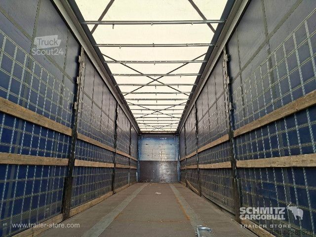 Atvira puspriekabė su tentu Kögel Curtainsider Mega