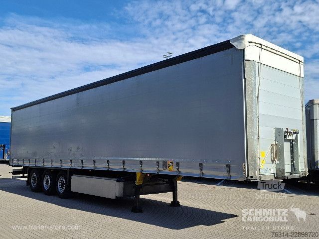 Atvira puspriekabė su tentu Schmitz Cargobull Curtainsider Standard