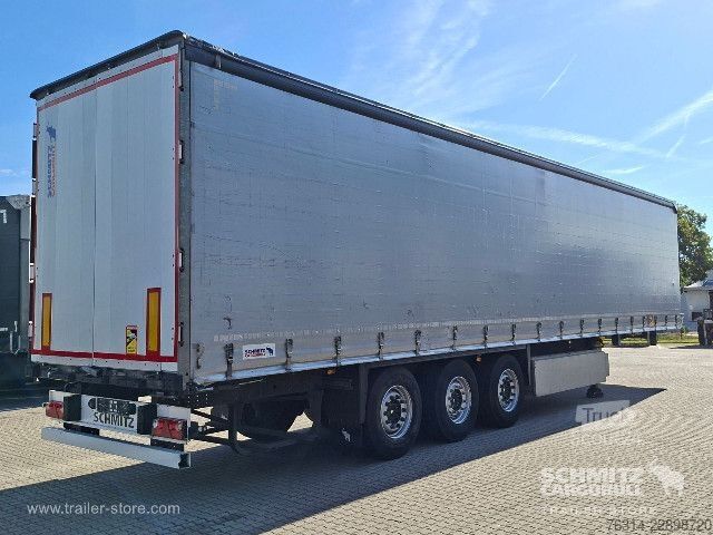 Atvira puspriekabė su tentu Schmitz Cargobull Curtainsider Standard