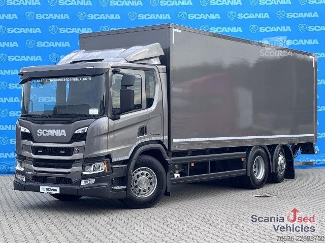 Sandučar kamion Scania P 280 B6x2*4NB DIFF-L FULL-AIR RETARDER TAIL LIFT