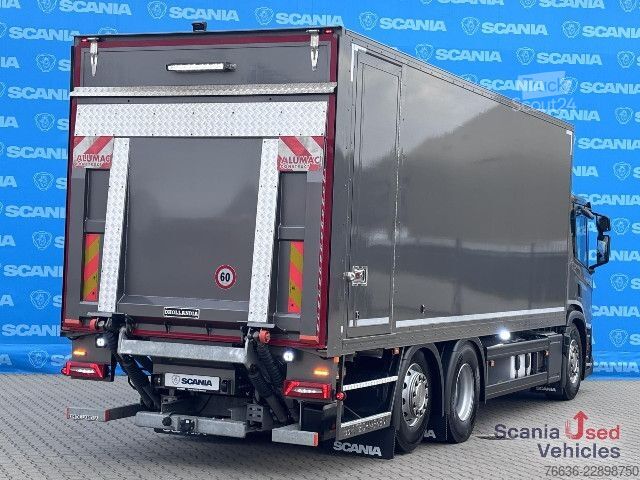 Sandučar kamion Scania P 280 B6x2*4NB DIFF-L FULL-AIR RETARDER TAIL LIFT