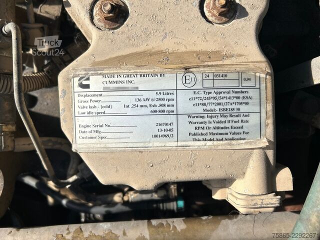 Standaard-SZM Terberg YT182 / Motor Problem - Oil Pressure / 2006 / C...