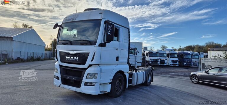 Standard SZM MAN TGX 18.480 Kipphydraulik, Retarder deutsches Fahrzeug