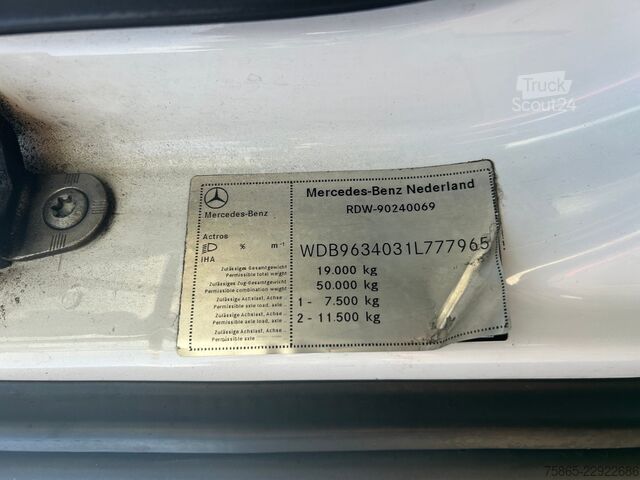 Standart-SZM Mercedes-Benz Actros 1840 LS StreamSpace / 906 dkm / Tacho V2...