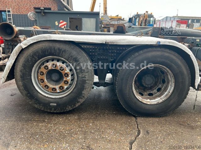 Камион с кука за контейнери VOLVO FM 400 6x2 Lenk+Lift Achse Meiller Voll Luft EU5