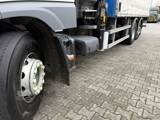 LKW mit Pritsche (offen) Daf XF480 6X2*4 Kran Hiab X-HiDuo 188