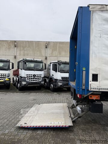 Autocarro con cassone fisso Daf XF480 6X2*4 Kran Hiab X-HiDuo 188