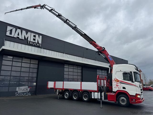 Vinç kamyonu Scania R 500 8x4 HMF 5020-K6 + JIB FJ 1000-K5