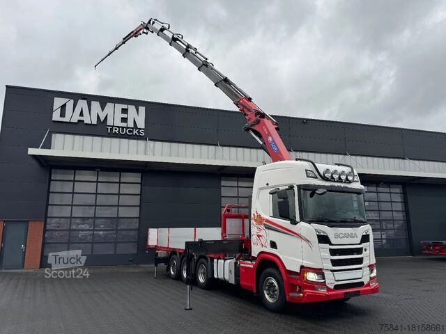 Vinç kamyonu Scania R 500 8x4 HMF 5020-K6 + JIB FJ 1000-K5