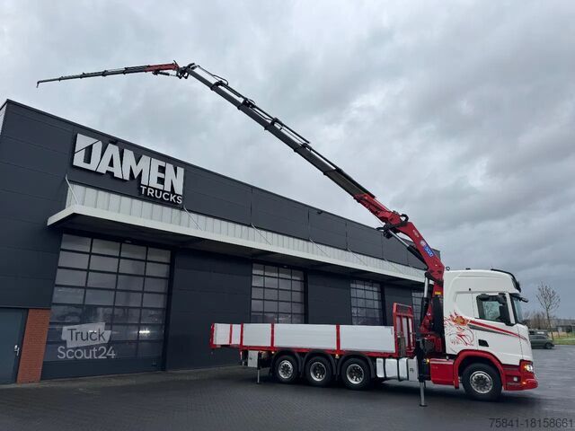 Vinç kamyonu Scania R 500 8x4 HMF 5020-K6 + JIB FJ 1000-K5