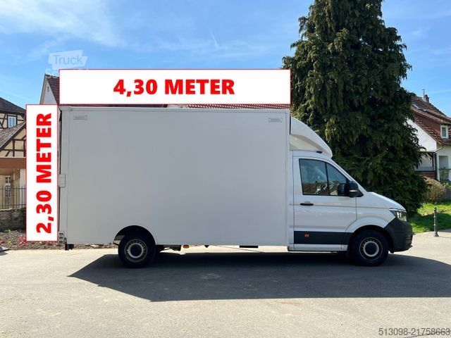 Dėžinis furgonas VOLKSWAGEN CRAFTER 2.0TDI XXXL KOFFER RAMPE KAMERA 177 PS