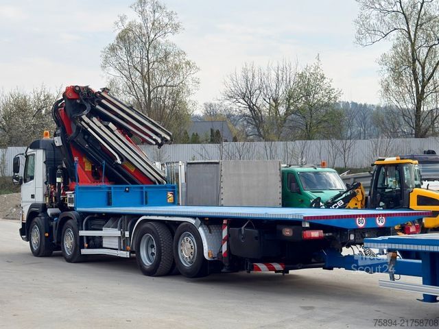Кран, змонтований на вантажівці VOLVO FMX 460 * KRAN +JIB+ FUNK + Anhänger! 6x4 * TOP