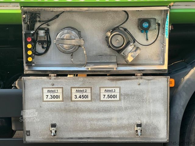 Цистернов камион MAN TGS 26.400*ESTERER 3-KAM.*OBER/UNTER*LENK & LIFT