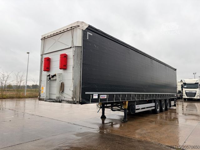 Semirremolque abierto con toldo SCHMITZ CARGOBULL SCB S3T * POWER CURTAIN * LIFT ACHSE