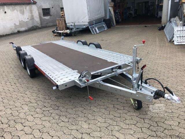 Brian James Trailers A4 Transporter, 125 2424, 5000 x 2000 mm, 3,0 to. Seilwinde